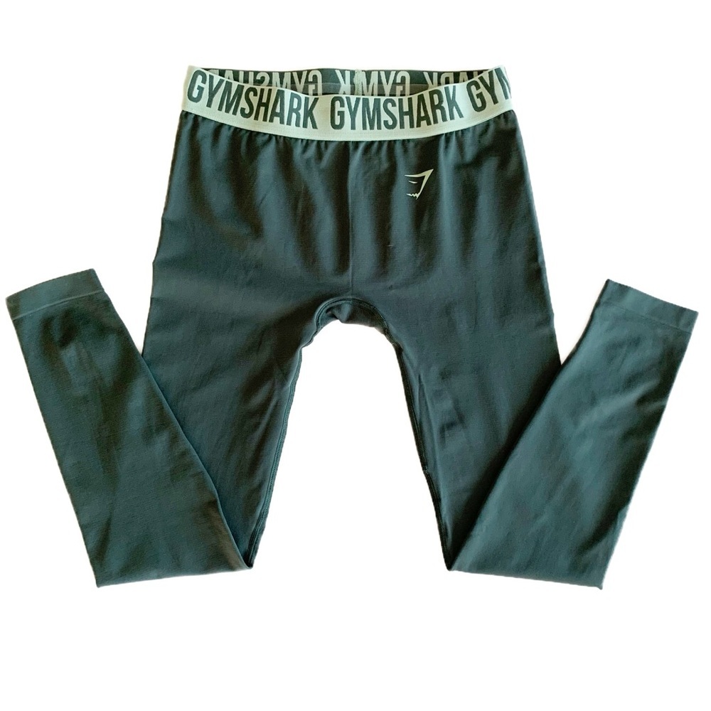 Gymshark Green Leggings Size Large - Picture 2 of 5
